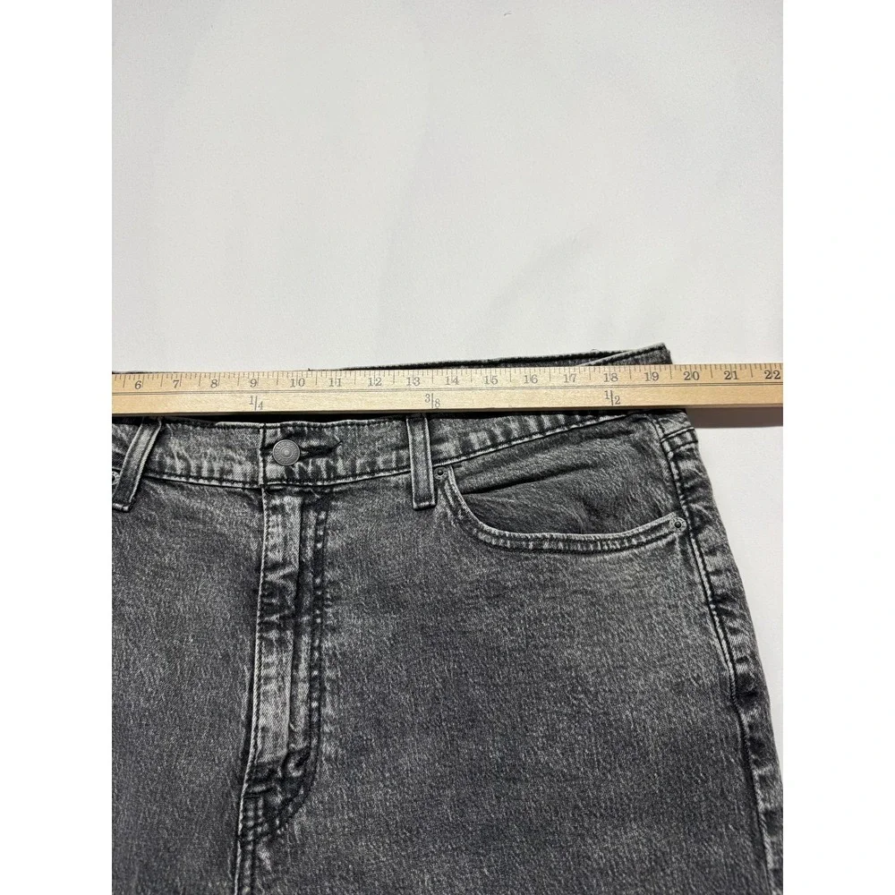 Levi's 541 Jeans Mens 38x32 Gray‎ Denim Cotton Stretch Tapered Leg Athletic Fit